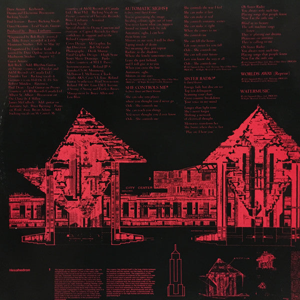 Strange Advance : Worlds Away (LP, Album)