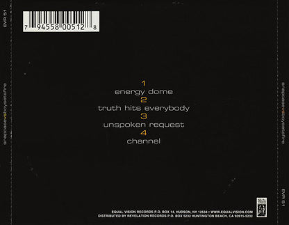 Snapcase Vs. Boysetsfire : Snapcase Vs. Boysetsfire (CD, EP)