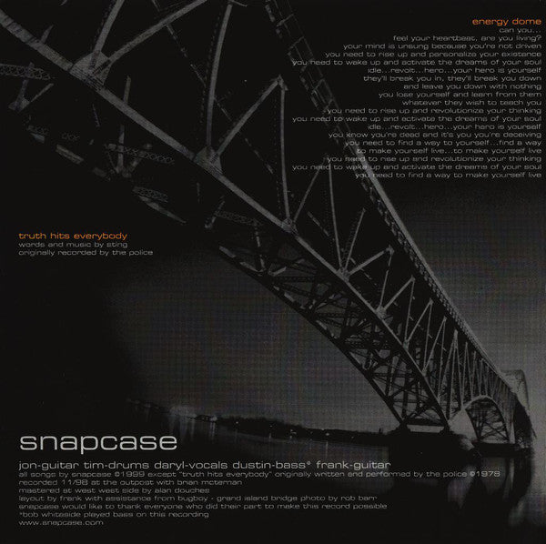Snapcase Vs. Boysetsfire : Snapcase Vs. Boysetsfire (CD, EP)