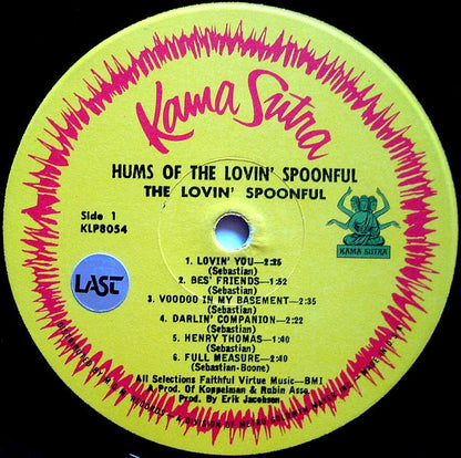 The Lovin' Spoonful : Hums Of The Lovin' Spoonful (LP, Album, Mono, MGM)