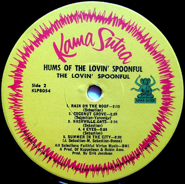 The Lovin' Spoonful : Hums Of The Lovin' Spoonful (LP, Album, Mono, MGM)