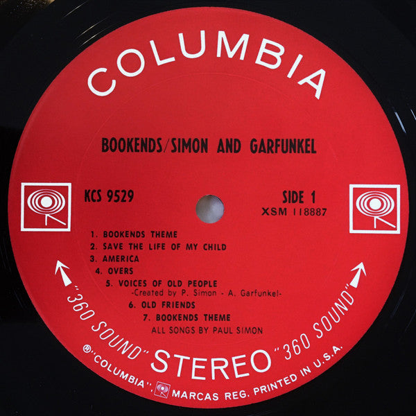 Simon & Garfunkel : Bookends (LP, Album, Pit)