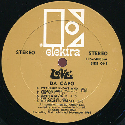 Love : Da Capo (LP, Album, All)