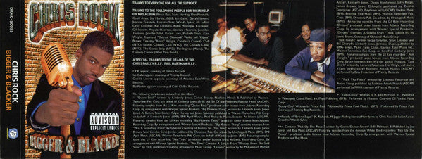 Chris Rock : Bigger & Blacker (Cass, Album)