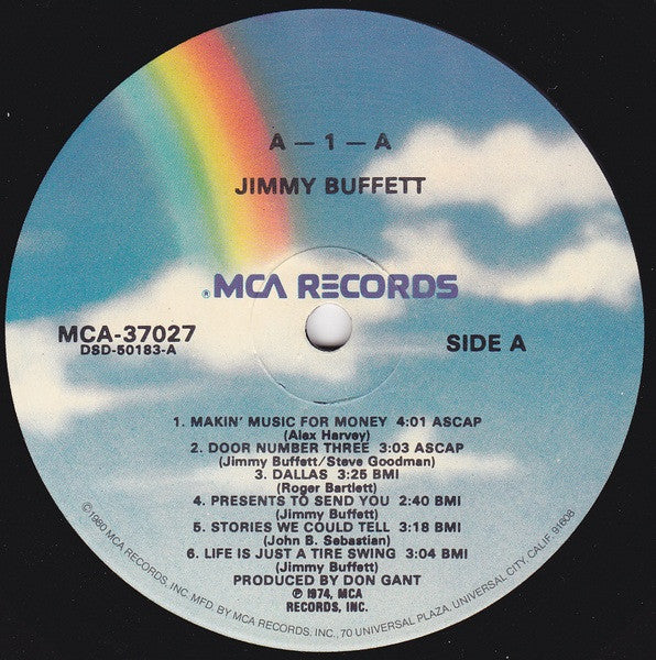 Jimmy Buffett : A1A (LP, Album)