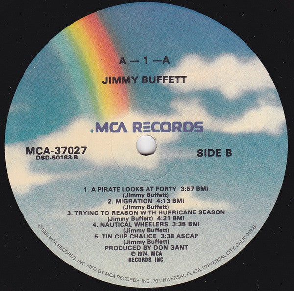 Jimmy Buffett : A1A (LP, Album)
