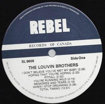The Louvin Brothers : The Best Of The Early Louvin Brothers (LP, Comp)