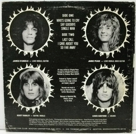 August (19) : Sunny Days / Hot Nights (LP, Album)