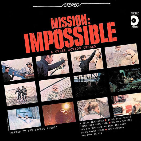 The Secret Agents : Mission: Impossible & Other Action Themes (LP)