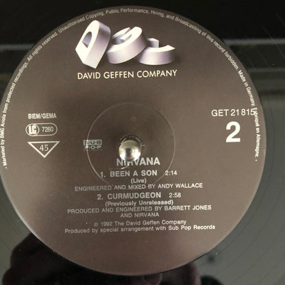 Nirvana : Lithium (12", Maxi)