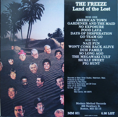 The Freeze : Land Of The Lost (LP, Album)