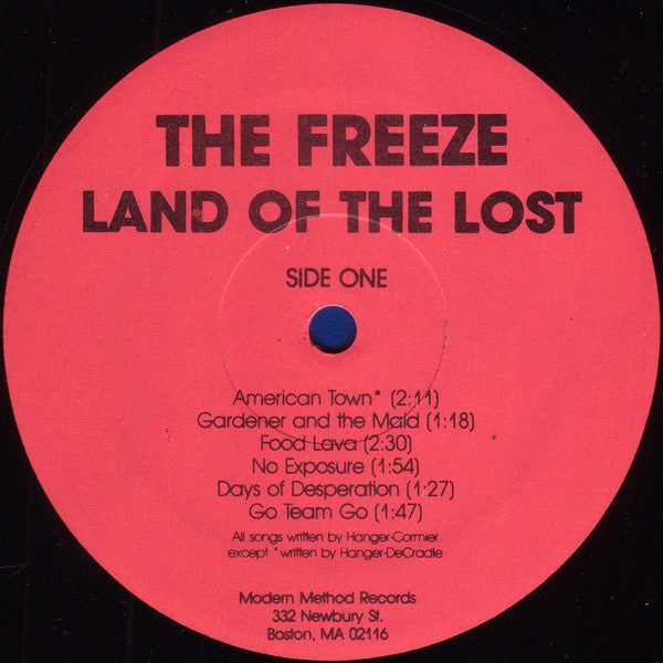 The Freeze : Land Of The Lost (LP, Album)