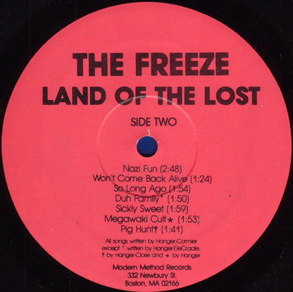 The Freeze : Land Of The Lost (LP, Album)