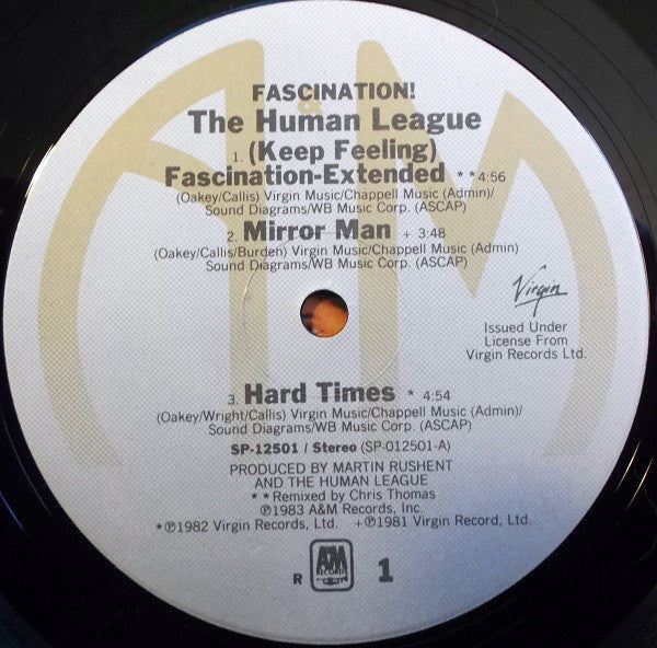 The Human League : Fascination! (LP, MiniAlbum, R -)