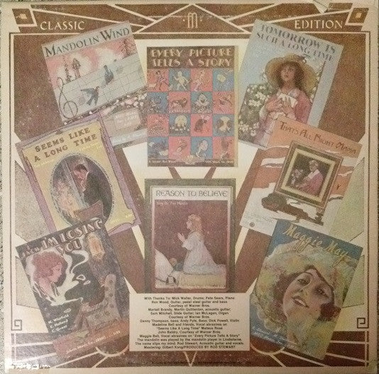 Rod Stewart : Every Picture Tells A Story (LP, Album, RE)