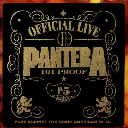 Pantera : Official Live: 101 Proof (2xLP, Album, 180)