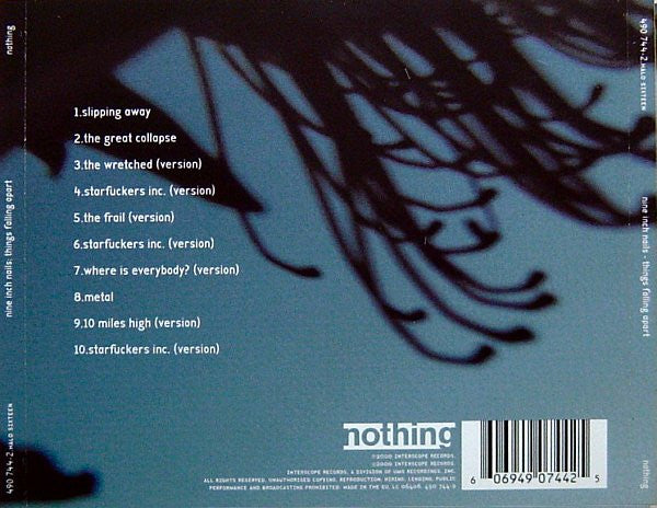 Nine Inch Nails : Things Falling Apart (CD, EP, Uni)