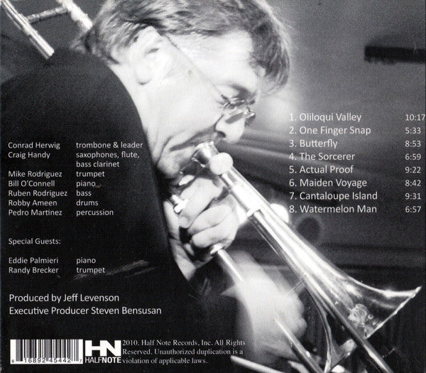 Conrad Herwig With  Eddie Palmieri & Randy Brecker : The Latin Side Of Herbie Hancock (CD, Album)