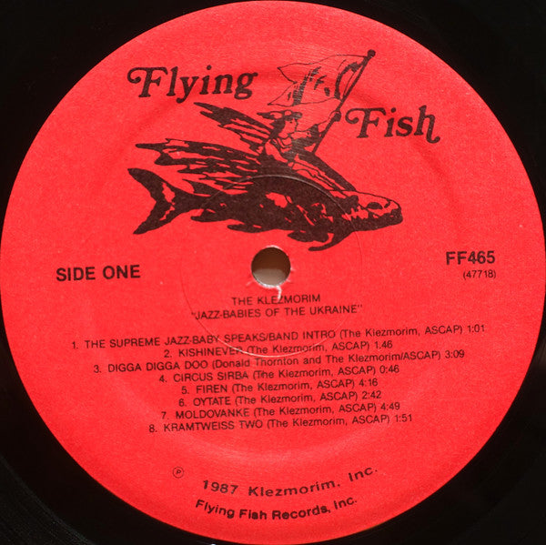 The Klezmorim : Jazz-Babies Of The Ukraine (LP, Album)