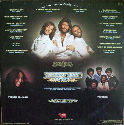 Various : Saturday Night Fever (The Original Movie Sound Track) (2xLP, Album, Comp, Spe)