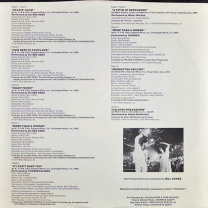 Various : Saturday Night Fever (The Original Movie Sound Track) (2xLP, Album, Comp, Spe)