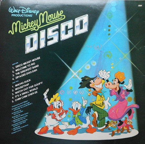 Various : Mickey Mouse Disco (LP, Album)