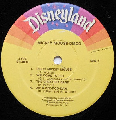 Various : Mickey Mouse Disco (LP, Album)