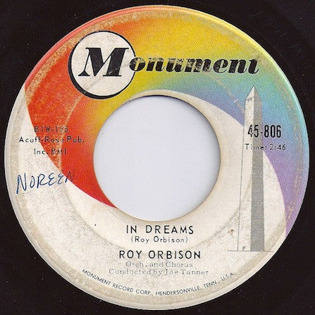 Roy Orbison : In Dreams / Shahdaroba (7", Single, Pic)