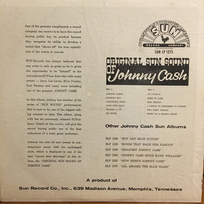 Johnny Cash : Original Sun Sound Of Johnny Cash (LP, Album)