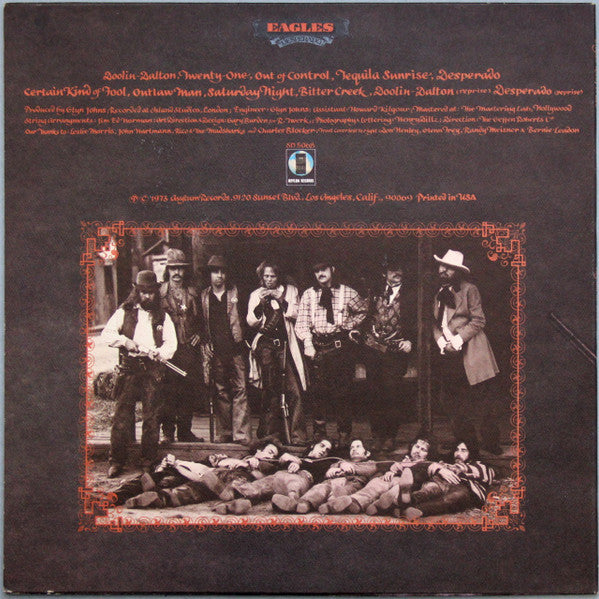 Eagles : Desperado (LP, Album, RE, SP )