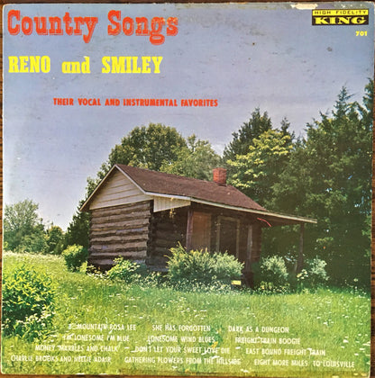Reno And Smiley : Country Songs (Their Vocal And Instrumental Favorites) (LP, Album, Mono)
