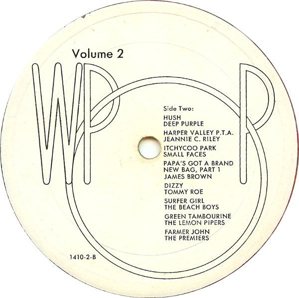 Various : WPOP, Volume 2 "Hear Here" (LP, Comp, Rai)