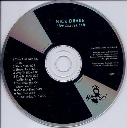 Nick Drake : Five Leaves Left (CD, Album, RE)