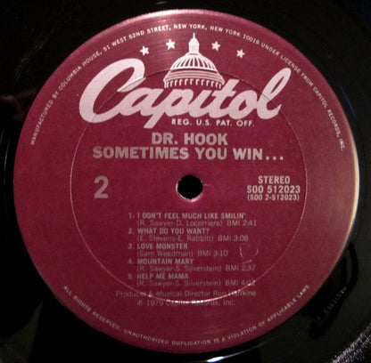 Dr. Hook : Sometimes You Win (LP, Album, Club)