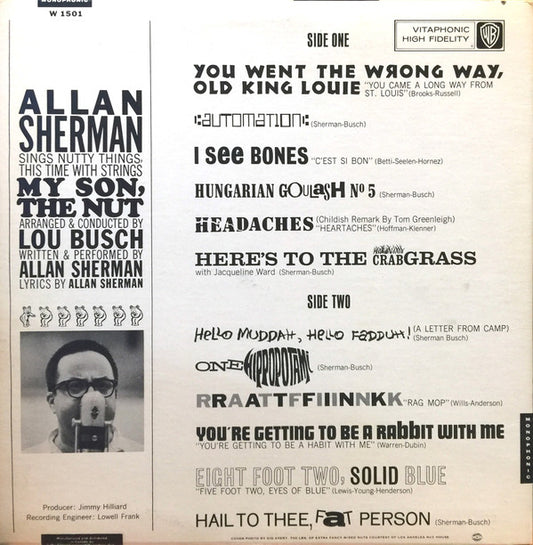 Allan Sherman : My Son, The Nut (LP, Mono)