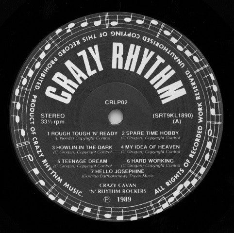 Crazy Cavan 'N' The Rhythm Rockers* : Rough, Tough 'N' Ready! (LP, Album)