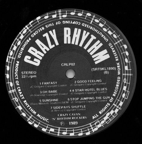 Crazy Cavan 'N' The Rhythm Rockers* : Rough, Tough 'N' Ready! (LP, Album)