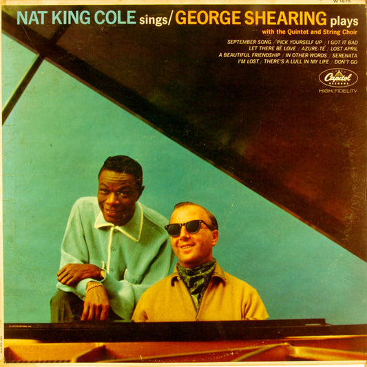 Nat King Cole / George Shearing : Nat King Cole Sings / George Shearing Plays (LP, Album, Mono)
