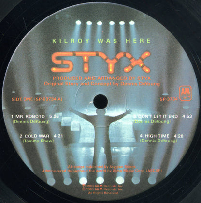 Styx : Kilroy Was Here (LP, Album, RCA)