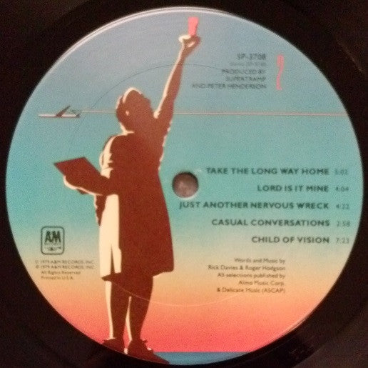 Supertramp : Breakfast In America (LP, Album, San)
