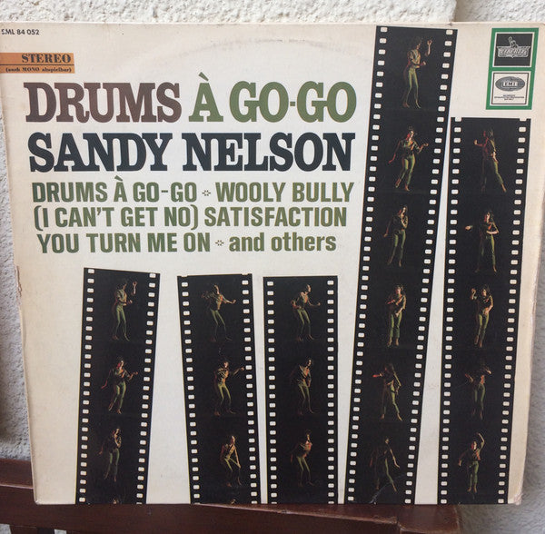 Sandy Nelson : Drums A Go-Go (LP, Album)