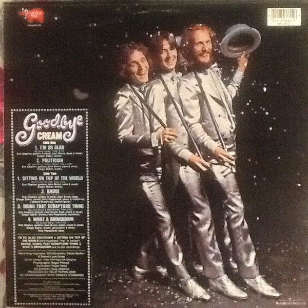 Cream (2) : Goodbye (LP, Album, RE)