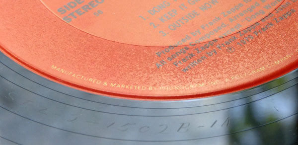 Frank Zappa : Joe's Garage Acts II & III (2xLP, Album, MP)