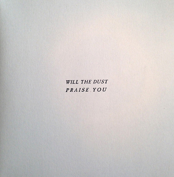 Braveyoung : Will The Dust Praise You (12")