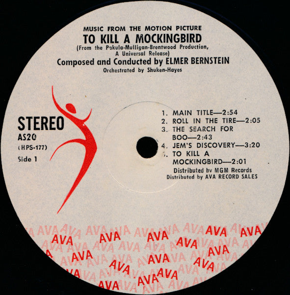 Elmer Bernstein : Music From The Motion Picture To Kill A Mockingbird (LP)