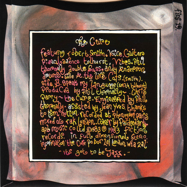The Cure : The Love Cats (7", Single, Sil)
