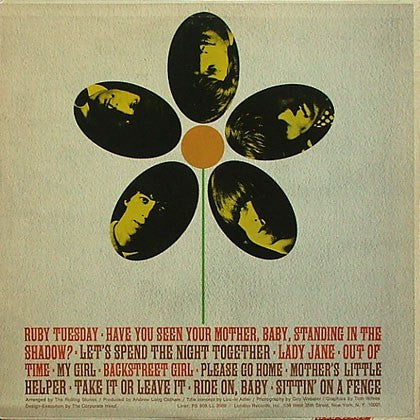 The Rolling Stones : Flowers (LP, Comp, RE)