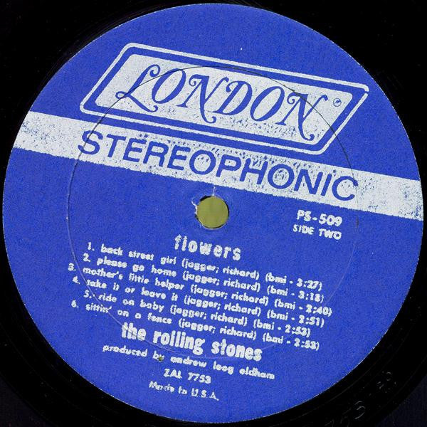 The Rolling Stones : Flowers (LP, Comp, RE)