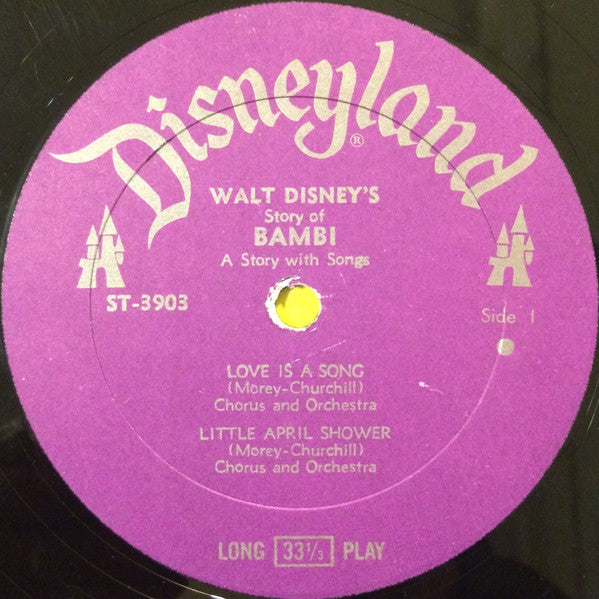 Ginny Tyler : Story And Songs From Bambi (LP, Album, Mono, RE)