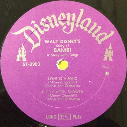 Ginny Tyler : Story And Songs From Bambi (LP, Album, Mono, RE)